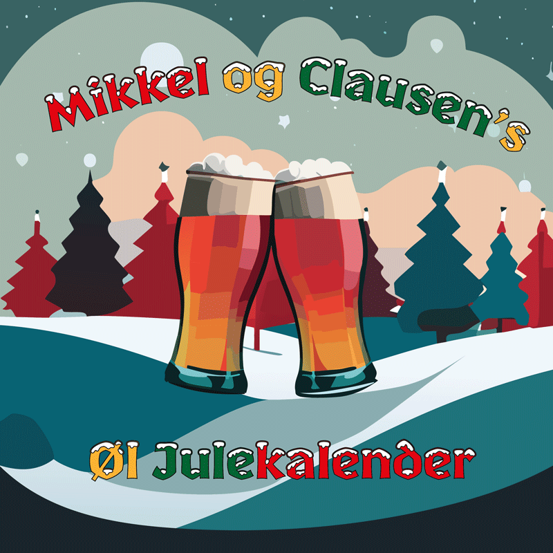 grafisk design til en julekalender